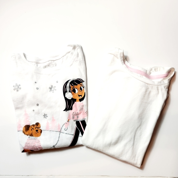 Girl's long sleeves 2 pc bundle size: 7/8 - Picture 1 of 11